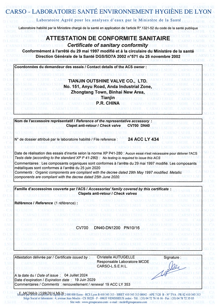 ACS Certificate II ACS Certificate II